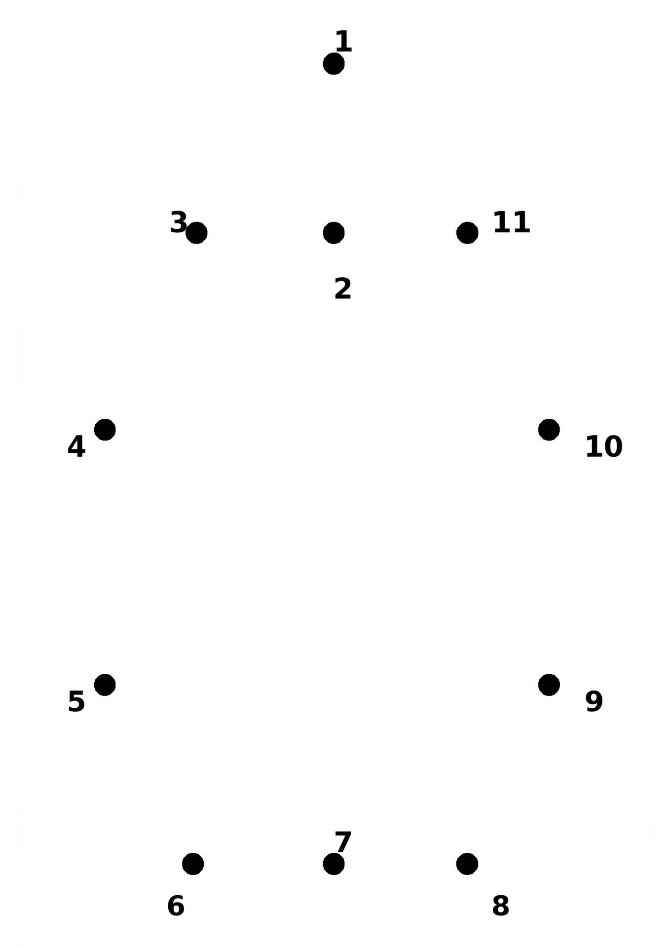 Robot dot-to-dot puzzle