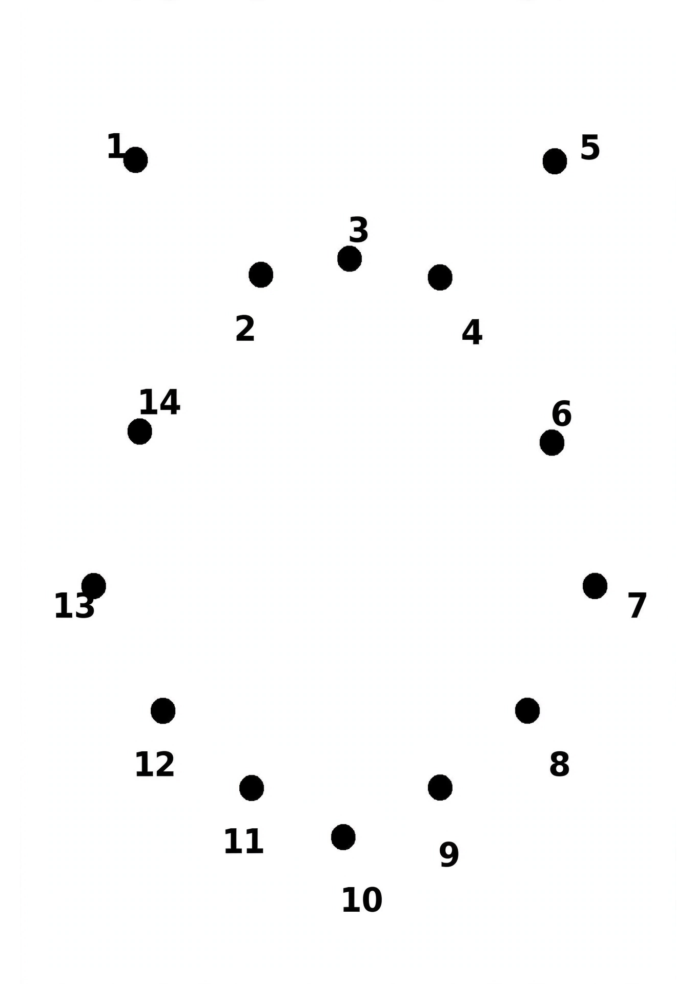 Coco the Fox dot-to-dot puzzle