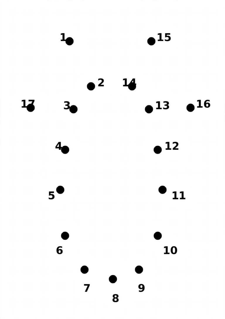Cow Dot-to-Dot Puzzle — Free Printable