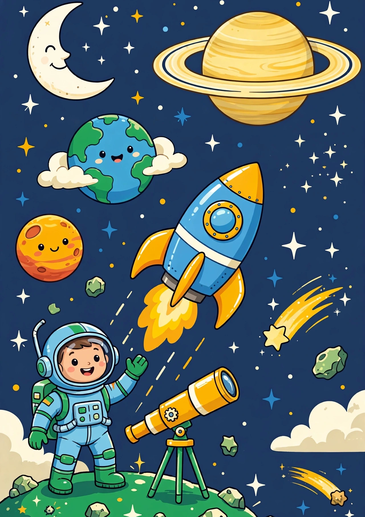 Astronomy Word Search (12 Words)
