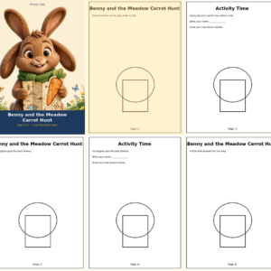 Benny and the Meadow Carrot Hunt — Free Printable Pack