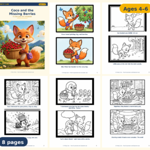 Coco and the Missing Berries — Free Printable Pack