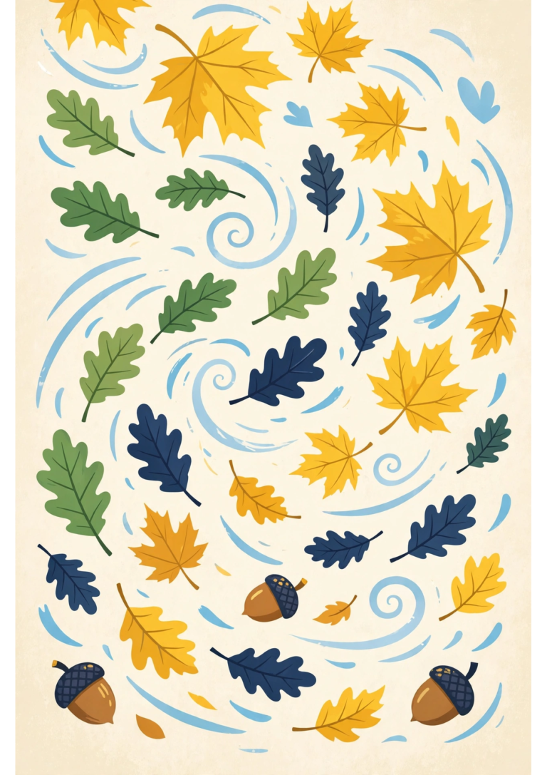 Free Fall Coloring Pages — Printable Pack