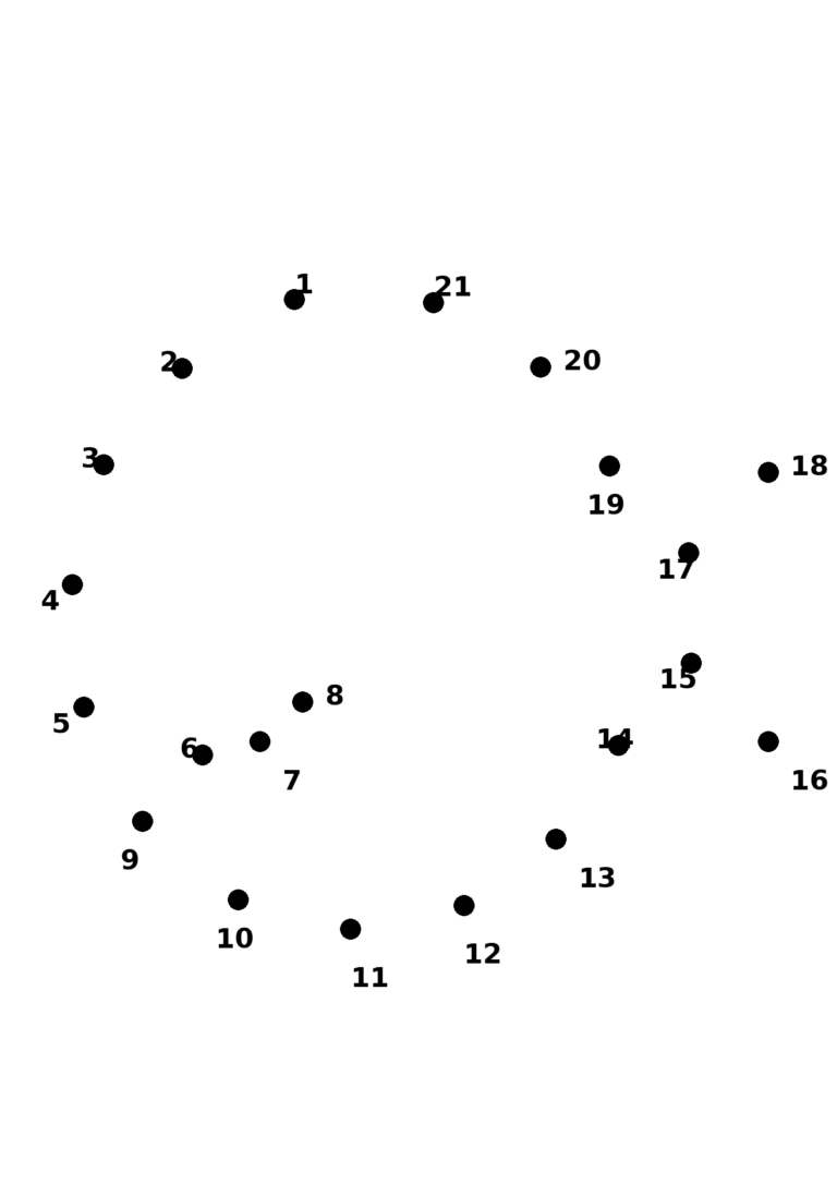 Smiling Fish Dot-to-Dot Puzzle — Free Printable