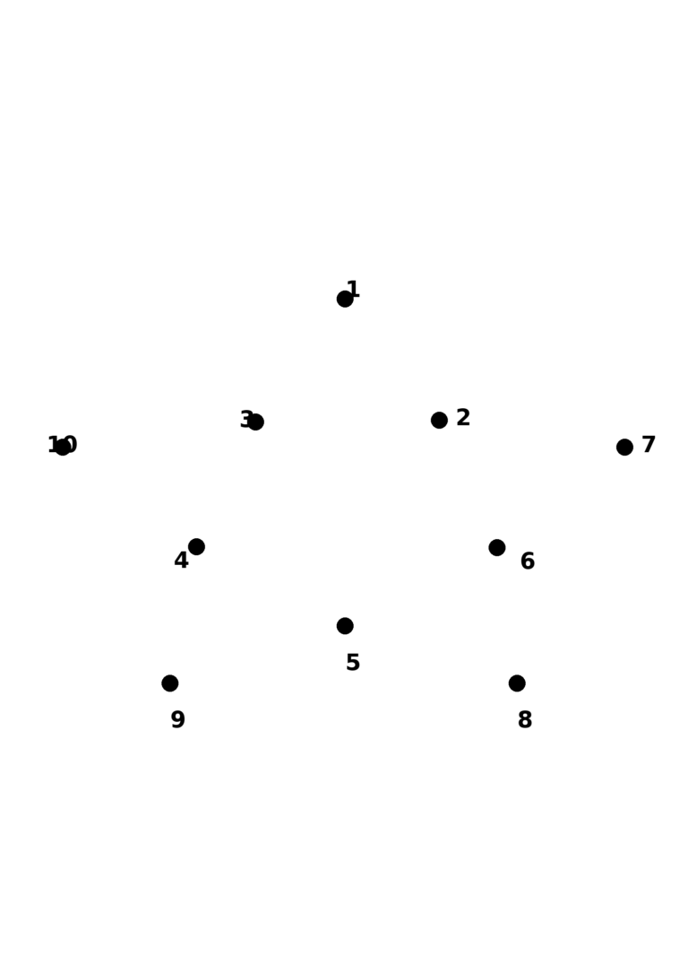 Star Dot-to-Dot Puzzle for Little Ones