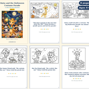 Daisy and the Halloween Costume Parade — Free Printable Pack