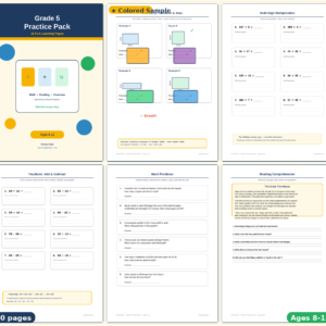 Grade 5 Practice Pack — Free Printable Pack