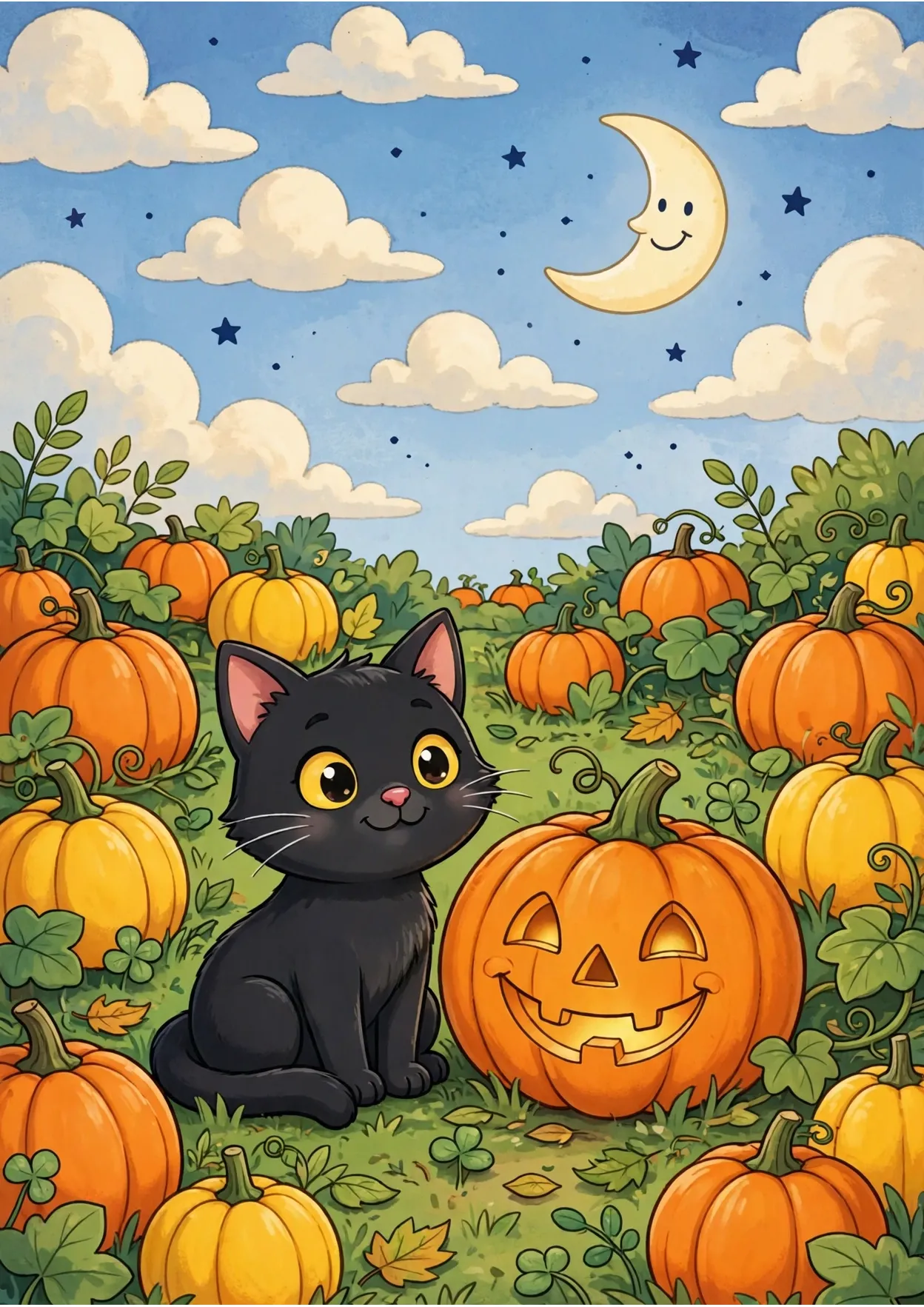 Jack-o'-Lantern Medium Maze