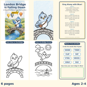 London Bridge Is Falling Down — Free Printable Pack