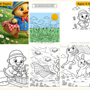 Tilly and the Sunny Meadow Picnic — Free Printable Pack