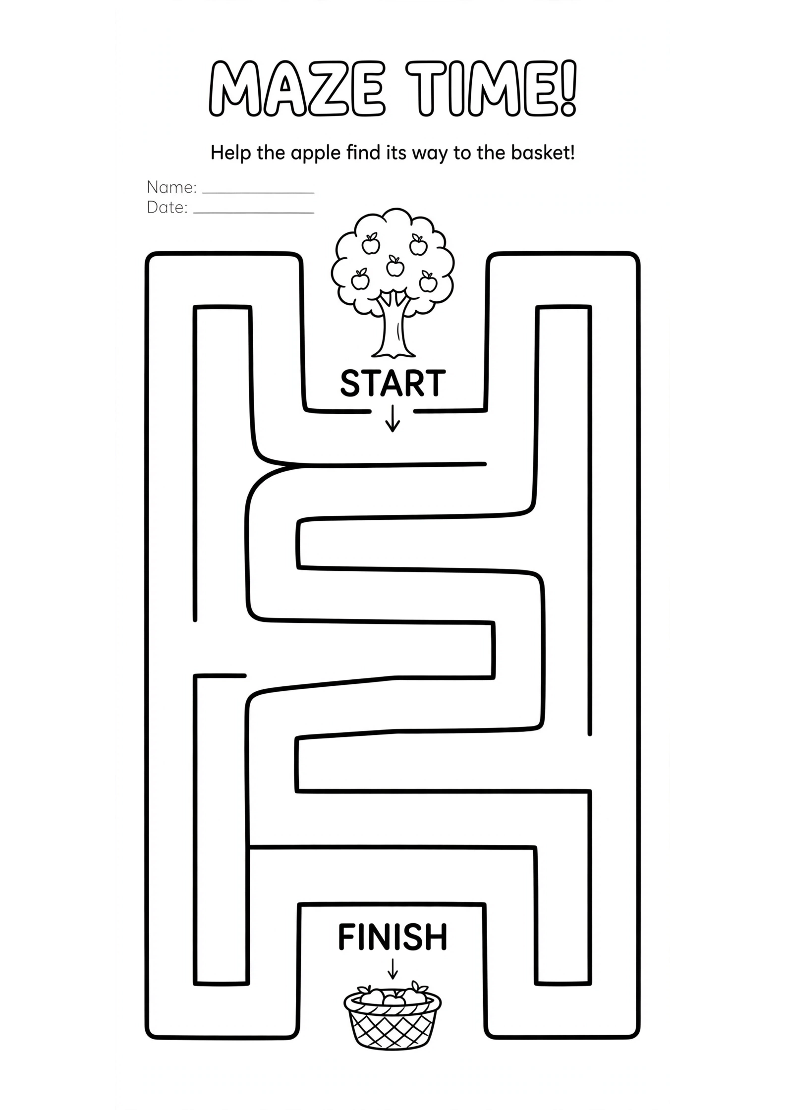 Apple Tree Maze