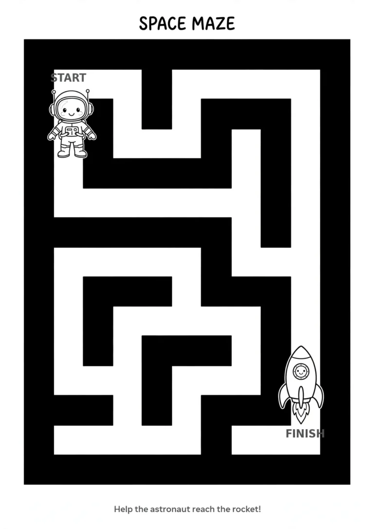 Space Maze: Help the Astronaut