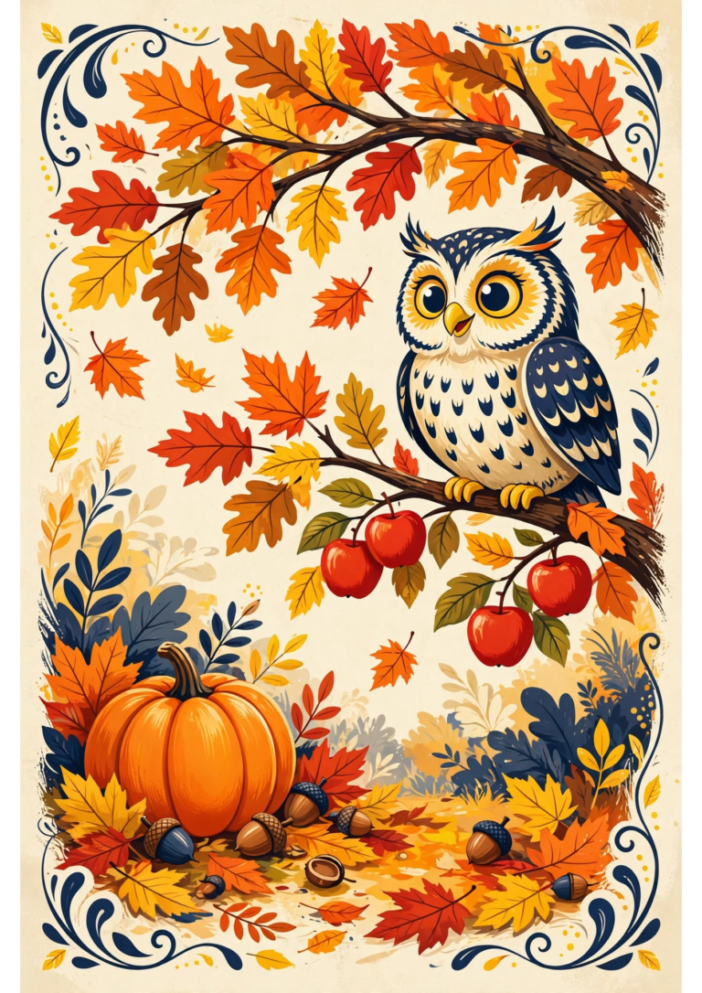 Autumn Word Search — Free Printable
